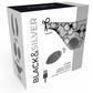 BLACK&SILVER - ZARA REMOTE CONTROL STIMULATOR WITH FREE PANTY BLACK&SILVER