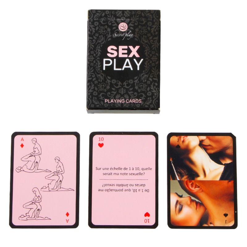 SECRETPLAY - ИГРАЛЬНЫЕ КАРТЫ SEX PLAY (FR/PT)