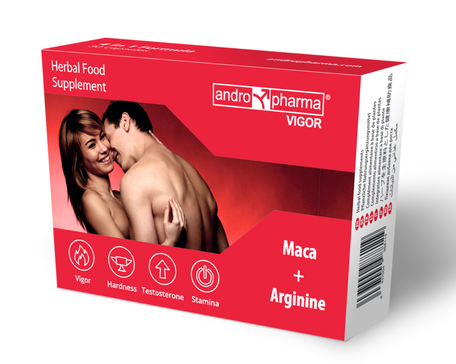 ANDROPHARMA VIGOR - LIBIDO ENHANCING SUPPLEMENT - LoveYou.lv
