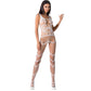 KAISLĪBA - SIEVIETE BS058 SARKANA BODYSTOKING VIENS IZMĒRS