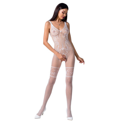 PASSION - WOMAN BS069 BODYSTOCKING MUSTA ONE SIZE PASSION WOMAN