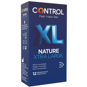 КОНТРОЛЬ - ПРЕЗЕРВАТИВЫ ADAPTA NATURE XL 12 ШТУК
