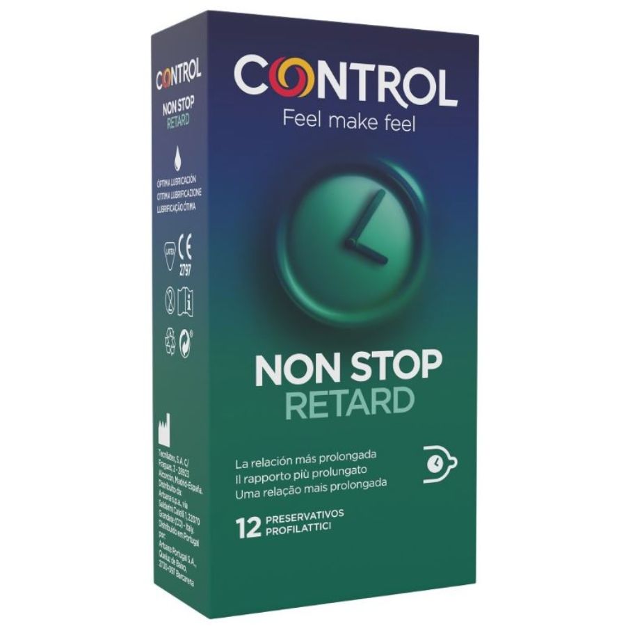 KONTROLE - NONSTOP RETARD PREZERVATĪVI 12 VIENĪBAS