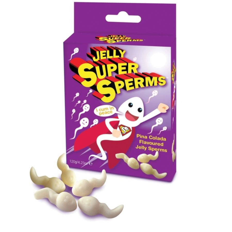 SPENCER &amp; FLEETWOOD — JELLY SUPER SPERM GMMIES FORM SPERM 120 GR