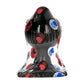 VISS MELNS - SPRUGS 17,5 CM 10 ANCHO