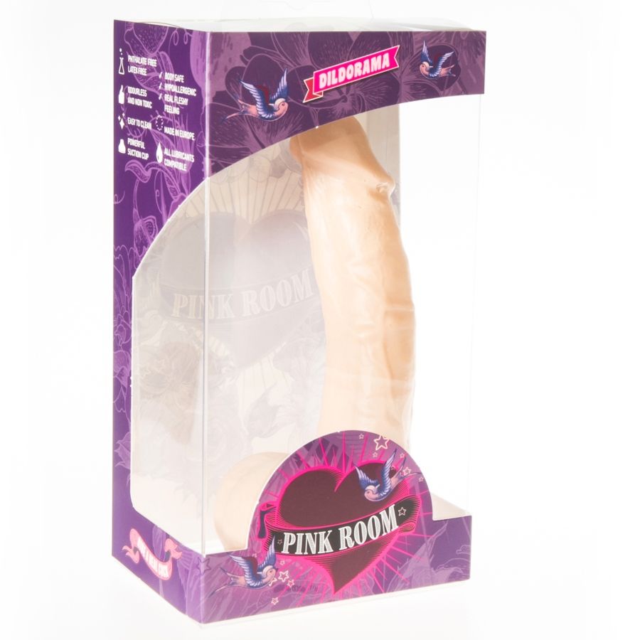 PINK ROOM - CONNOR REALISTIC DILDO FLESH 16 CM PINK ROOM