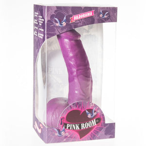 ROZĀ ISTABA - CONNOR REALISTIC DILDO PURPLE 16 CM