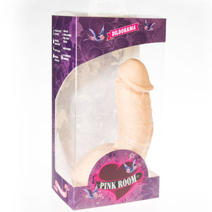 ROZĀ ISTABA - ELIAN REALISTIC DILDO MĪSTA 17,5 CM