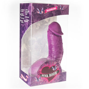 ROZĀ ISTABA - ELIAN REALISTIC DILDO PURPLE 17,5 CM