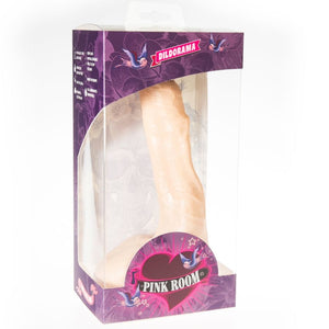 ROZĀ ISTABA - NILO REALISTIC DILDO MĪSTA 23 CM