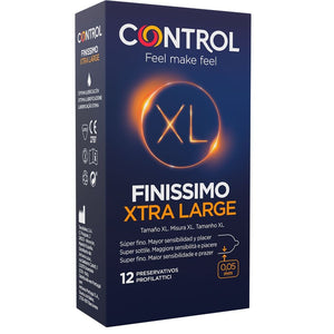 КОНТРОЛЬ - ПРЕЗЕРВАТИВЫ FINISSIMO XL 12 ЕДИНИЦ