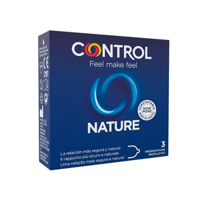 КОНТРОЛЬ - ПРЕЗЕРВАТИВЫ ADAPTA NATURE 3 ШТ.