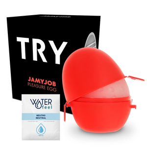 JAMYJOB - ЯЙЦЕВОЙ МАСТУРБАТОР ЧЕРНАЯ ВЕРСИЯ DISCRETT