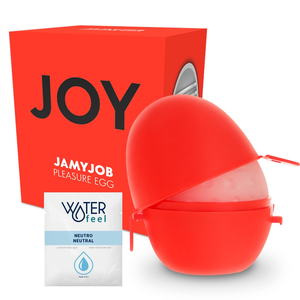 JAMYJOB - ЯЙЦЕВОЙ МАСТУРБАТОР КРАСНАЯ ВЕРСИЯ DISCRETT