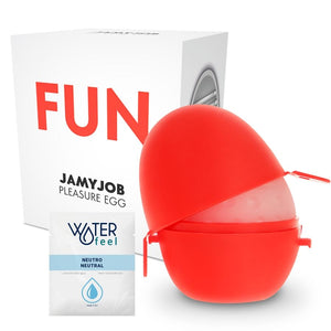 JAMYJOB - ЯЙЦЕВОЙ МАСТУРБАТОР RED EDITION DISCRETT