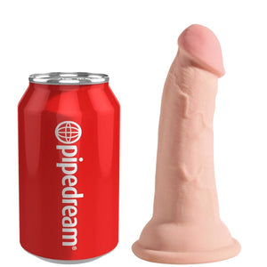 KING COCK - TRIPLE DENSITY DILDO 13 CM KING COCK PLUS