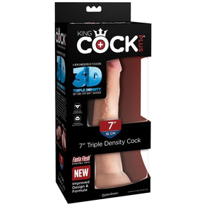 KING COCK - ДИЛДО ТРОЙНОЙ ПЛОТНОСТИ 18 СМ