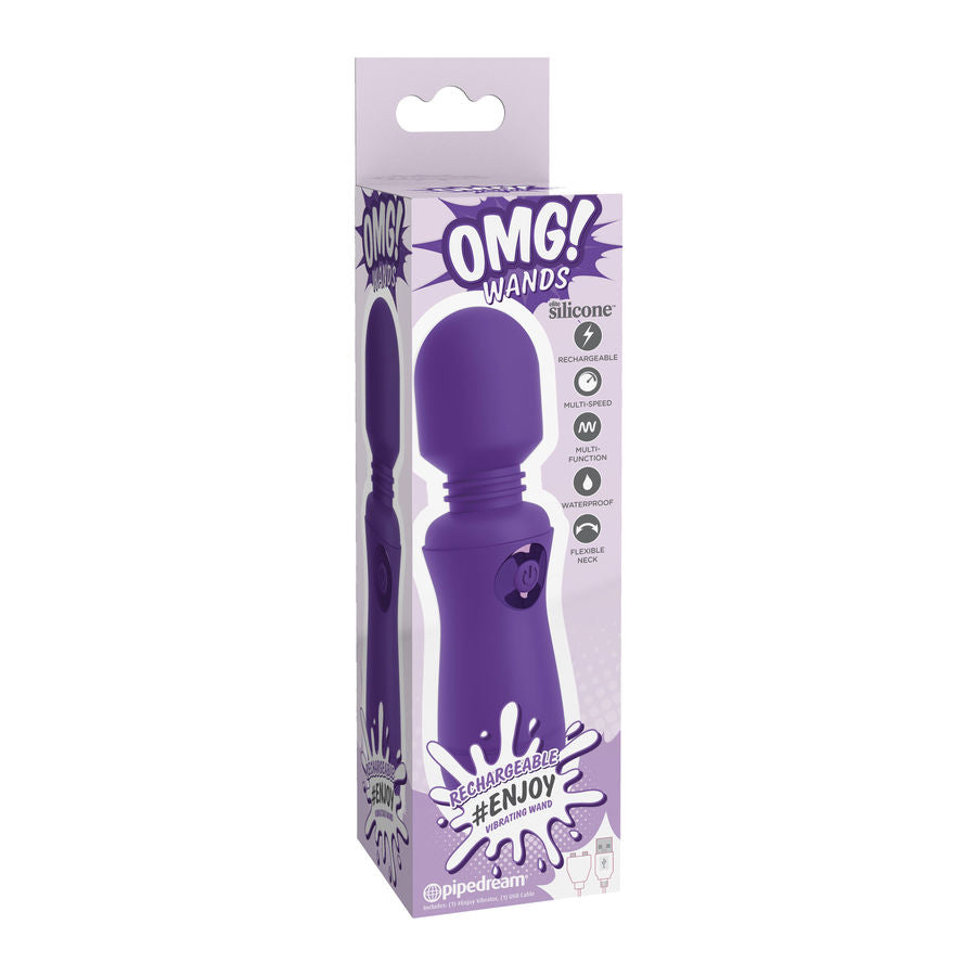 OMG - ENJOY VIBRATOR WAND LILAC OMG
