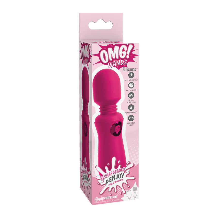 OMG - ENJOY VIBRATOR WAND PINK OMG