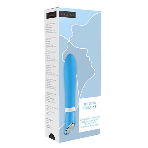 B SWISH - BGOOD DELUXE VIBRATOR BLUE - LoveYou.lv