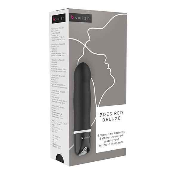 B SWISH - VIBRATEUR NOIR DELUXE BDESIRED - LoveYou.lv