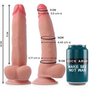 ROCKARMY - ДВОЙНАЯ ПЛОТНОСТЬ LEOPARD 23 CM -O- 4.77 CM