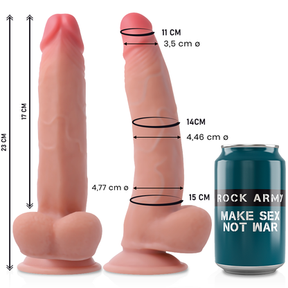 ROCKARMY - ДВОЙНАЯ ПЛОТНОСТЬ LEOPARD 23 CM -O- 4.77 CM