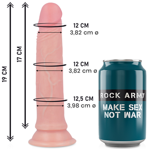 ROCKARMY - ROCKARMY ЖИДКИЙ СИЛИКОН ПРЕМИУМ МСТИТЕЛЬ РЕАЛИСТИЧНЫЙ 19 СМ -O- 3.98 СМ