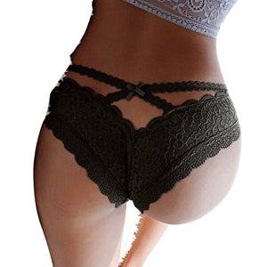 КОРОЛЕВСКОЕ БЕЛЬЕ - ТРУСИКИ ИЗ ЦВЕТОЧНОГО КРУЖЕВА S/M