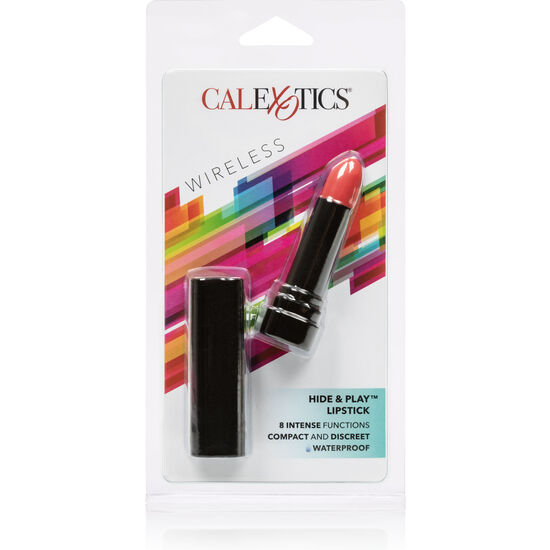 CALEXOTICS - HIDE & PLAY RED LIPSTICK STIMULATOR CALEXOTICS