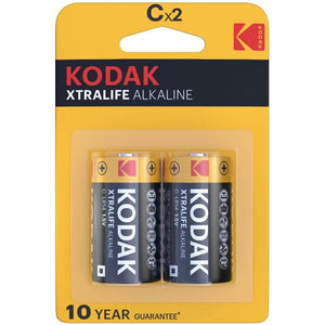 ЩЕЛОЧНЫЕ БАТАРЕИ KODAK - XTRALIFE CX 2 ШТ.