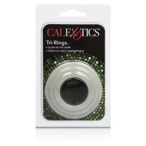 CALEXOTICS - TRI-RINGS GLOW IN THE DARK CALEXOTICS