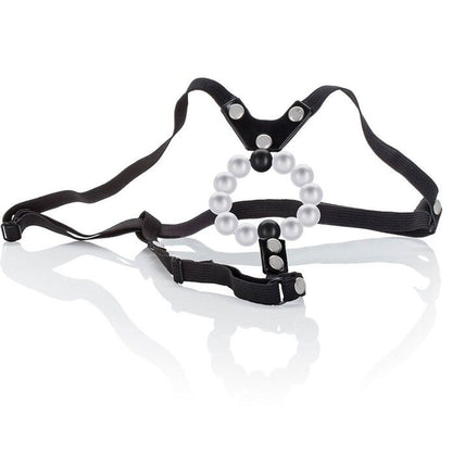 CALEXOTICS - LOVERS THONG W. PLEASURE PEARLS CALEXOTICS