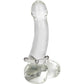 CALEXOTICS - STEEL BEADED SILICONE RING L