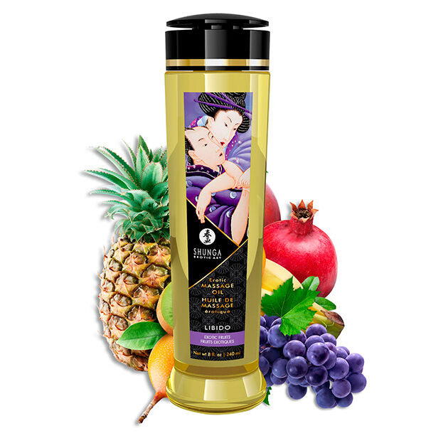 SHUNGA - EROTISKĀ MASĀŽAS EĻĻA LIBIDO 240 ML