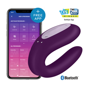 SATISFYER - ПРИЛОЖЕНИЕ DOUBLE JOY CON ЧЕРНЫЙ