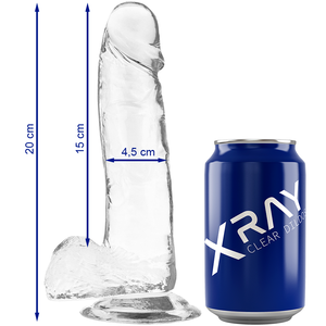 X STARS — SKAIDRS KĀRS AR BOMĒM 20 CM -O- 4,5 CM