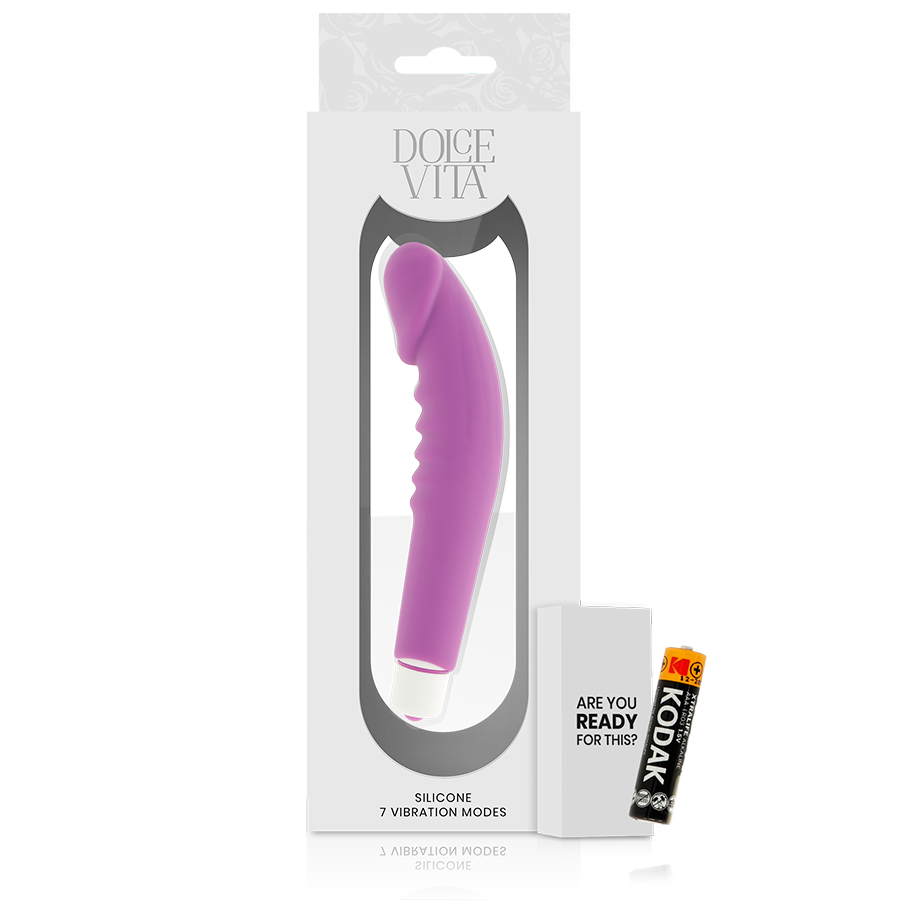 DOLCE VITA - REALISTIC PLEASURE PURPLE SILICONE DOLCE VITA
