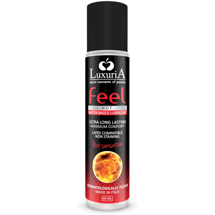 INTIMATELINE - LUXURIA FEEL HOT SENSATION LUBRIKANTS UZ ŪDENS BĀZES 60 ml