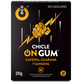 WUG GUM - ON CAFFEINE, GINSENG AND GUARANA GUM 10 UNITS - LoveYou.lv