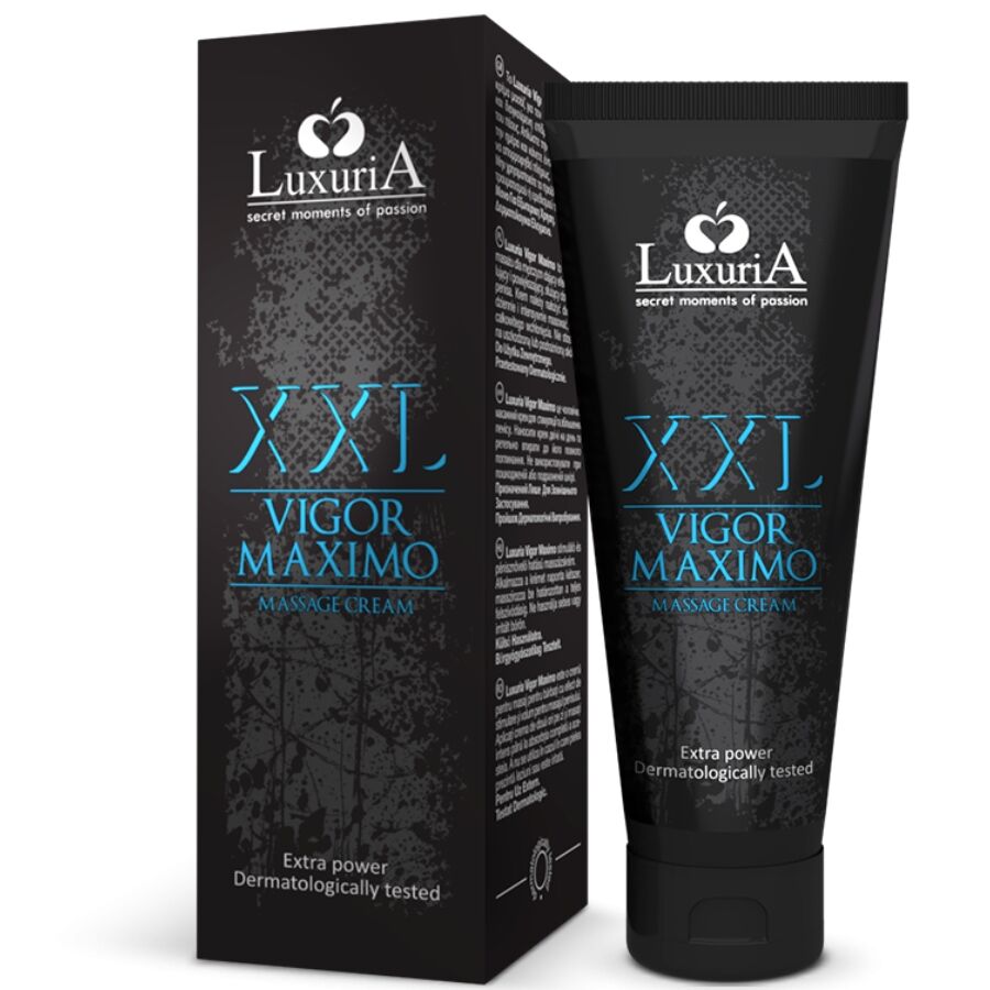 INTIMATELINE LUXURIA - XXL VIGOR MAXIMO MASĀŽAS KRĒMS 75 ml