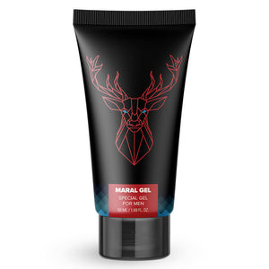 Maral Gel 50ml tube for male enhancement, natural ingredients, erection strengthening product