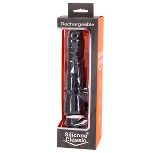 SEVEN CREATIONS - BLACK RECHARGEABLE VIBRATOR 7V 20 CM SEVEN CREATIONS