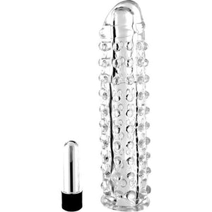 SEVEN CREATIONS - PENIS COVER WITH TRANSPARENT VIBRATION SEVEN CREATIONS