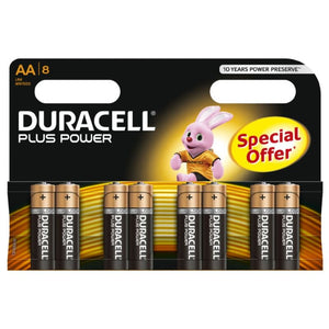 Батарейка DURACELL - PLUS POWER AA LR6 8 шт.