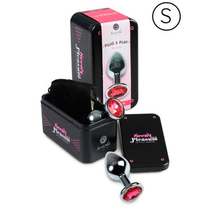 SECRETPLAY — PLUG ANAL ALUMINIUM FUCHSIA 7 CM 