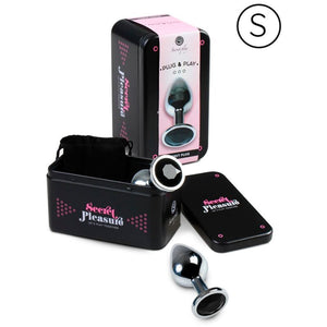 SECRETPLAY — ANAL PLUG BLACK S