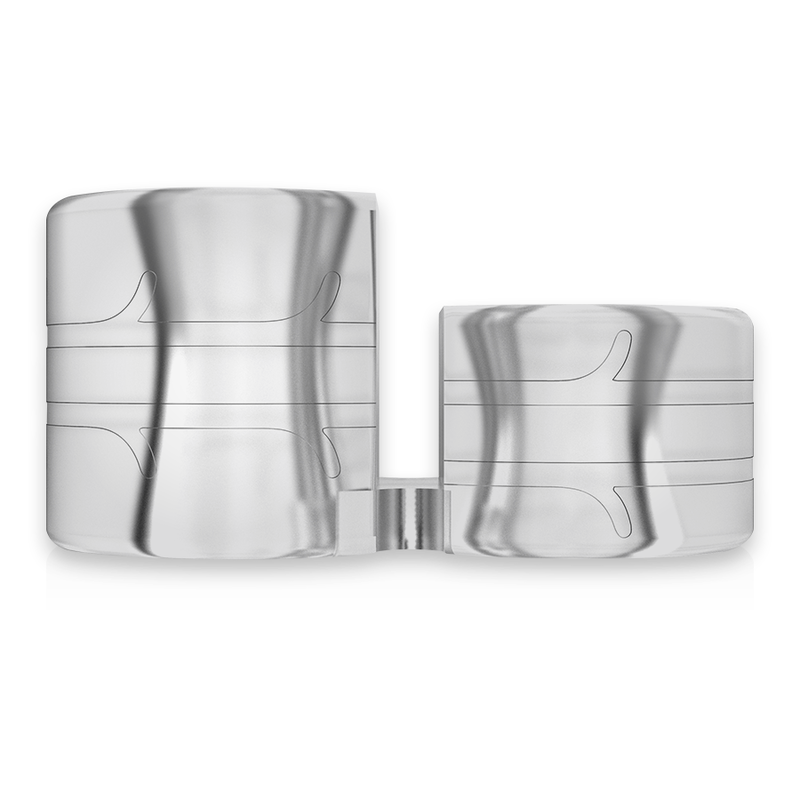 POWERING - SUPER FLEXIBLE AND RESISTANT DOUBLE PENIS RING PR09 CLEAR POWERING