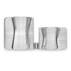 POWERING - SUPER FLEXIBLE AND RESISTANT DOUBLE PENIS RING PR09 CLEAR POWERING