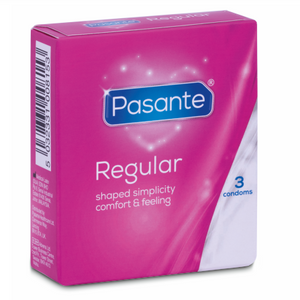 PASANTE - ПРЕЗЕРВАТИВЫ ОБЫЧНЫЙ АССОРТИМЕНТ 3 ЕДИНИЦЫ
